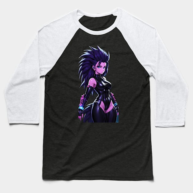 Life of the Party Saiyan Baseball T-Shirt by VoidXedis